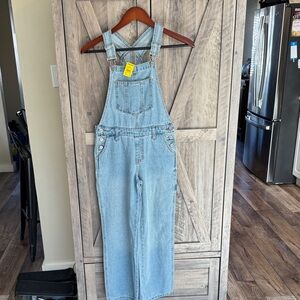 RSQ wide leg girls overall size medium